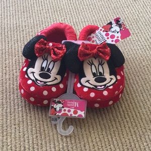 Toddler Minnie Mouse Slippers